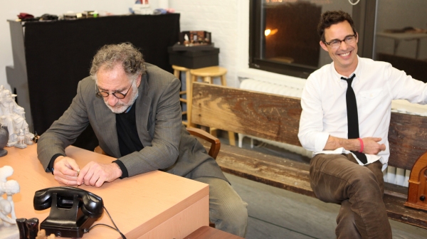 Photo Coverage: Tom Cavanagh & Judd Hirsch in Rehearsal for FREUD'S LAST SESSION Image