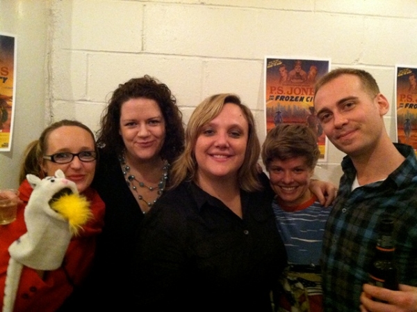 Photo Flash: Opening Night at terraNOVA's P.S. JONES AND THE FROZEN CITY at New Ohio Theatre Image