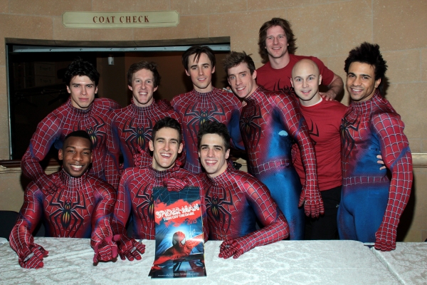 Photo Coverage: Reeve Carney & SPIDER-MAN Cast Sign 2013 Calendars! Image
