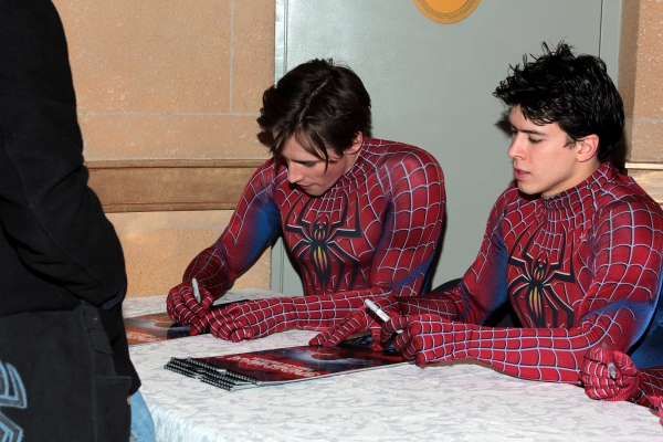 Photo Coverage: Reeve Carney & SPIDER-MAN Cast Sign 2013 Calendars! Image