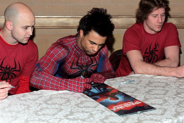 Photo Coverage: Reeve Carney & SPIDER-MAN Cast Sign 2013 Calendars! Image