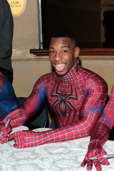 Photo Coverage: Reeve Carney & SPIDER-MAN Cast Sign 2013 Calendars! Image