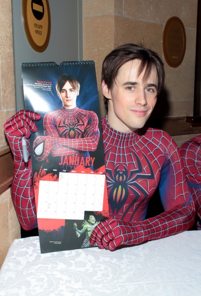 Photo Coverage: Reeve Carney & SPIDER-MAN Cast Sign 2013 Calendars! Image