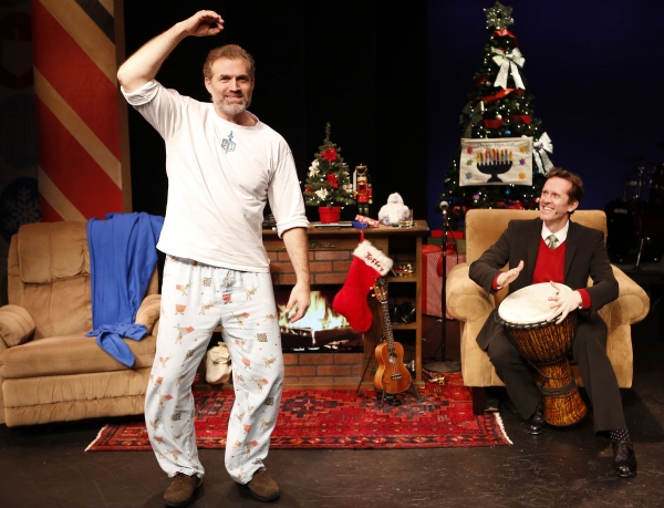 Photo Flash: First Look at Marc Kudisch and Jeffry Denman in THE HOLIDAY GUYS! Image