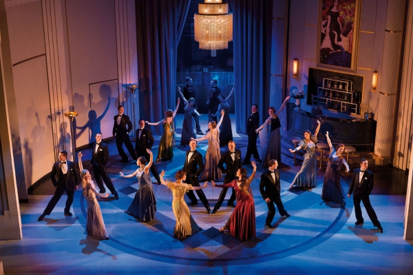 Photo Coverage: Charlotte Gooch Joins Tom Chambers In TOP HAT Image