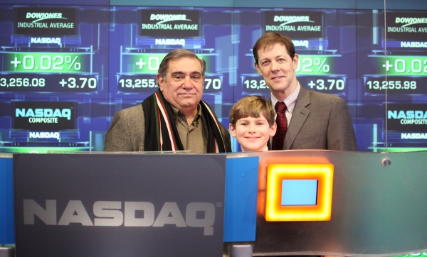 Exclusive Photo Coverage: A CHRISTMAS STORY Cast Visits NASDAQ Times Square Image