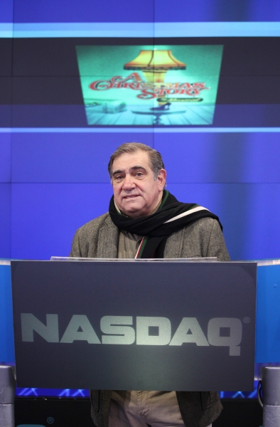 Exclusive Photo Coverage: A CHRISTMAS STORY Cast Visits NASDAQ Times Square Image