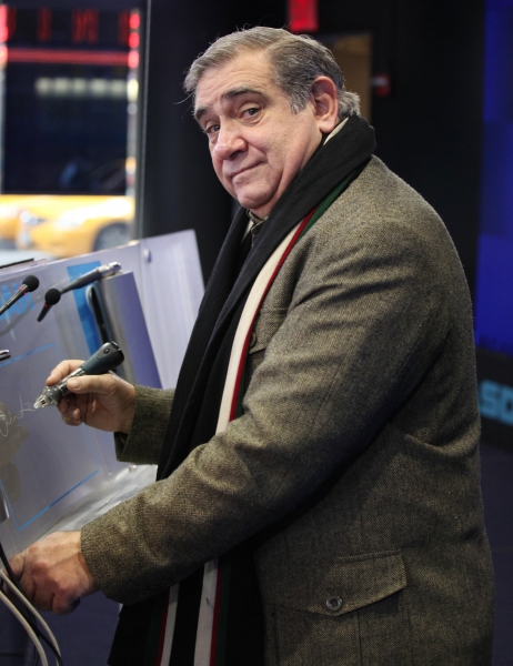 Exclusive Photo Coverage: A CHRISTMAS STORY Cast Visits NASDAQ Times Square Image