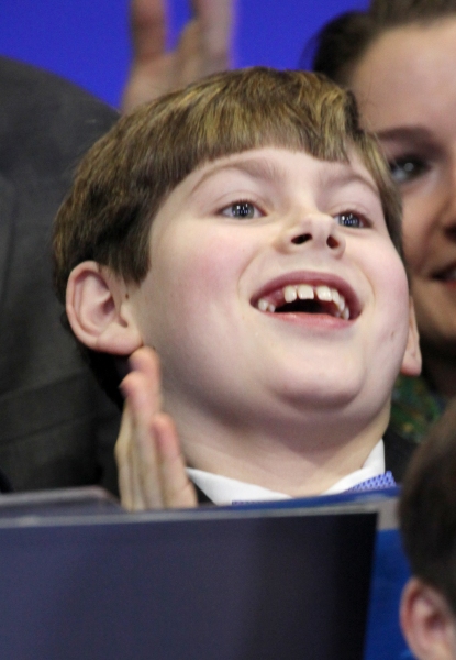 Exclusive Photo Coverage: A CHRISTMAS STORY Cast Visits NASDAQ Times Square Image