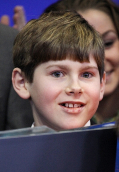Exclusive Photo Coverage: A CHRISTMAS STORY Cast Visits NASDAQ Times Square Image