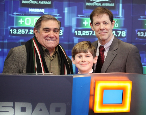 Exclusive Photo Coverage: A CHRISTMAS STORY Cast Visits NASDAQ Times Square Image