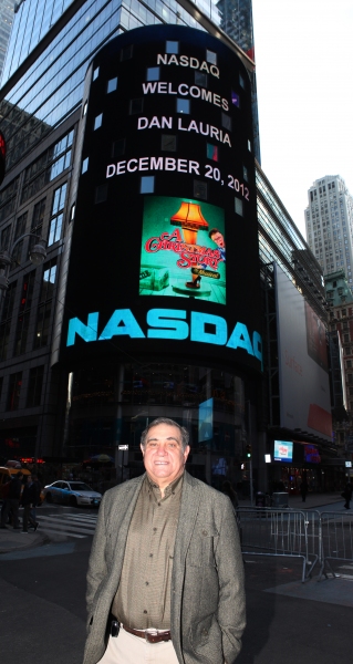 Exclusive Photo Coverage: A CHRISTMAS STORY Cast Visits NASDAQ Times Square Image