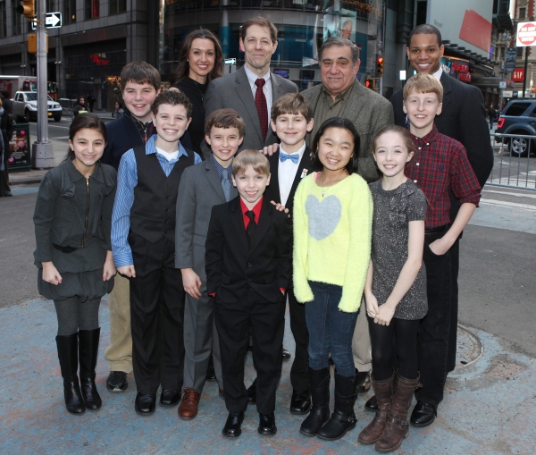 Exclusive Photos: A CHRISTMAS STORY Cast Visits NASDAQ Times Square