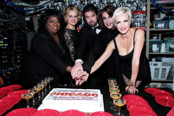 Photo Coverage: CHICAGO Becomes 3rd Longest-Running Broadway Show! Image