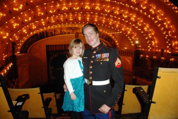  Maddie Mankin, USMC Cpl. Aaron Mankin Photo