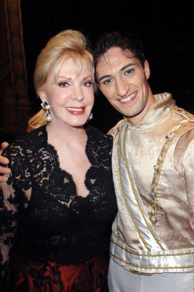 Patricia Kennedy, and Joffrey dancer Temur Suluashvili Photo