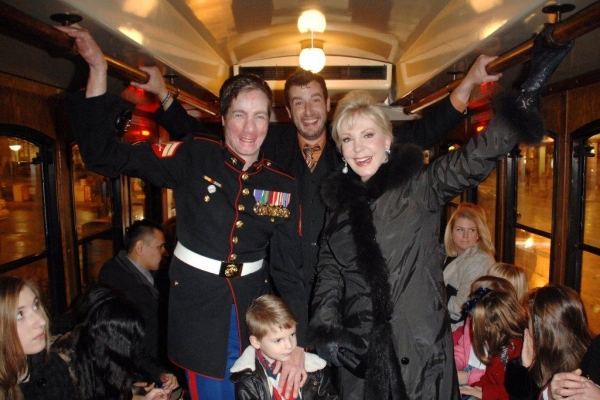 Photo Flash: Patricia Kennedy Hosts Wounded Vets at Joffrey Ballet's NUTCRACKER  Image