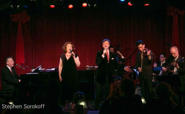 Photo Flash: Klea Blackhurst, Jim Caruso and Billy Stritch in A SWINGING BIRDLAND CHRISTMAS Image
