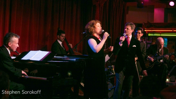 Photo Flash: Klea Blackhurst, Jim Caruso and Billy Stritch in A SWINGING BIRDLAND CHRISTMAS Image