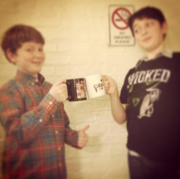 Photo Flash: Saturday Intermission Pics, Dec 29 - New Year's Edition - NEWSIES Ushers in 2013 and More!  Image