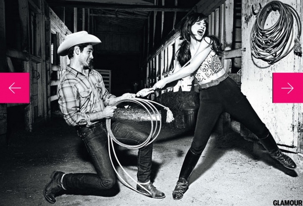 Photo Coverage: Zooey Deschanel's Glamour Shot Image