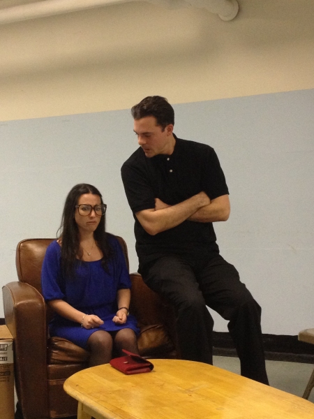 Photo Flash: In Rehearsal with the Cast of MOOSE MURDERS! Image