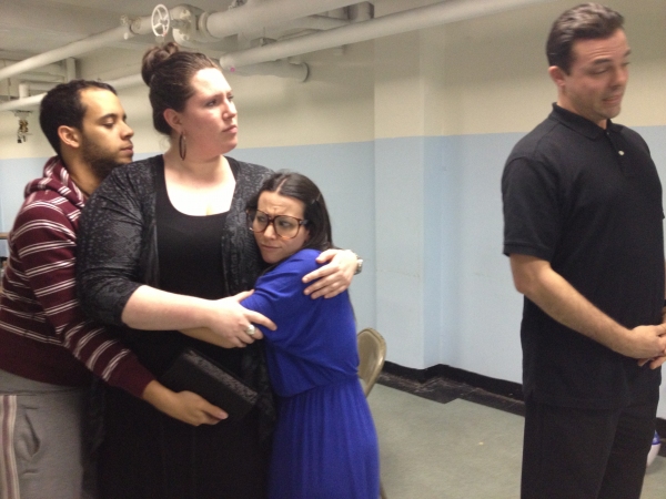 Photo Flash: In Rehearsal with the Cast of MOOSE MURDERS! 