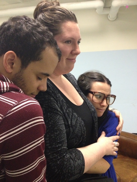 Photo Flash: In Rehearsal with the Cast of MOOSE MURDERS! Image