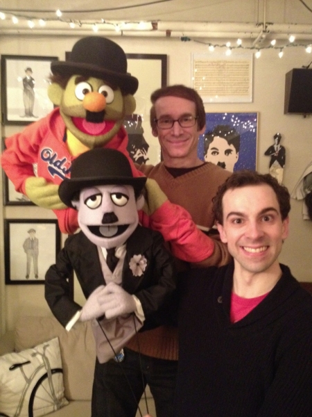Photo Flash: Ricky Lyon & Joseph Sirola Visit CHAPLIN! Image