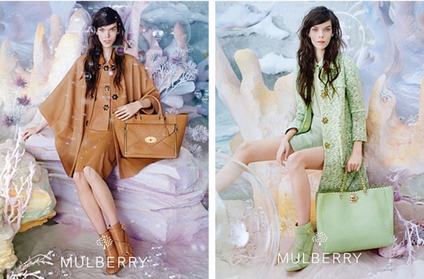 Photo Coverage: Meghan Collison Stars in the Spring 2013 Campaign for Mulberry 