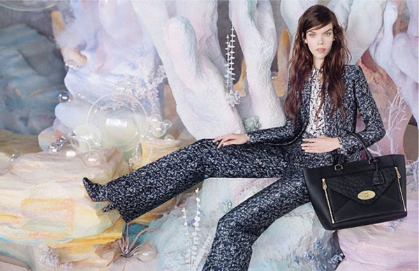 Photo Coverage: Meghan Collison Stars in the Spring 2013 Campaign for Mulberry 
