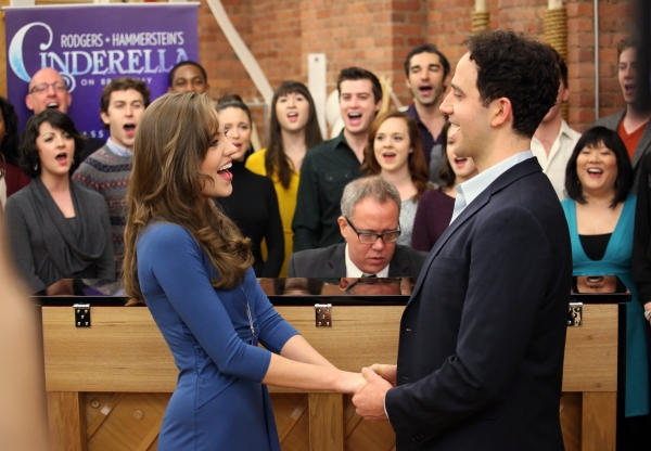 Photo Coverage: Cast of CINDERELLA Meets the Press- Laura Osnes, Santino Fontana, Victoria Clark & More! Image