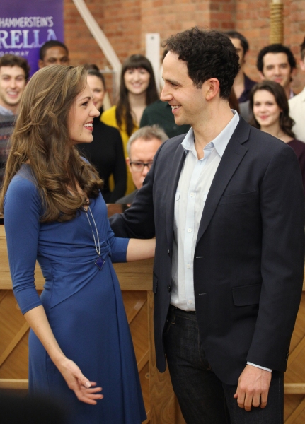 Photo Coverage: Cast of CINDERELLA Meets the Press- Laura Osnes, Santino Fontana, Victoria Clark & More! Image