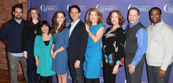 Photo Coverage: Cast of CINDERELLA Meets the Press- Laura Osnes, Santino Fontana, Victoria Clark & More! Image