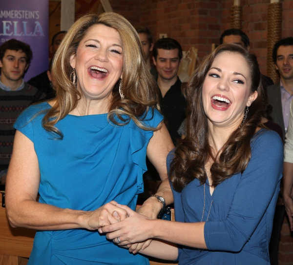 Photo Coverage: Cast of CINDERELLA Meets the Press- Laura Osnes, Santino Fontana, Victoria Clark & More! Image