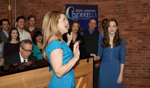 Photo Coverage: Cast of CINDERELLA Meets the Press- Laura Osnes, Santino Fontana, Victoria Clark & More! Image