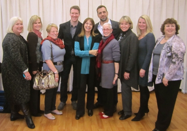  Valerie Harper with Donors from the Bushnell Photo
