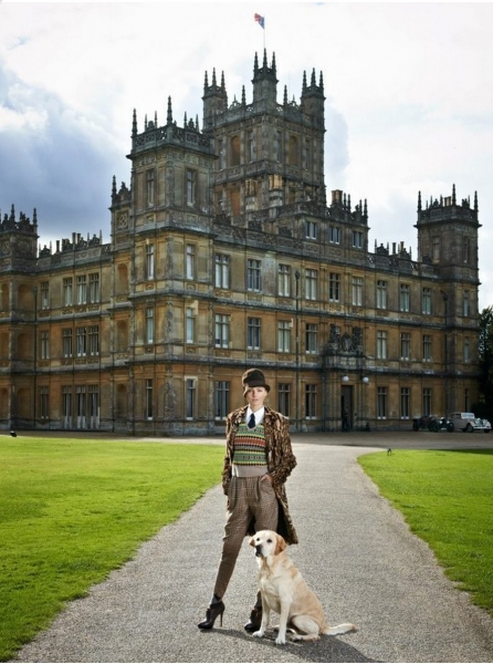 Photo Coverage: Ralph Lauren Runway Show at Downton Abbey Image