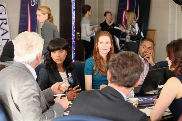 BARRY BOSTWICK, KERRY WASHINGTON, DARBY STANCHFIELD, TONY GOLDWYN, COLUMBUS SHORT Photo