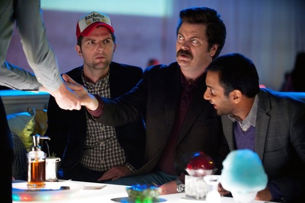 Photo Flash: PARKS AND RECREATION's 'Two Parties,' Feat. Newt Gingrich Image