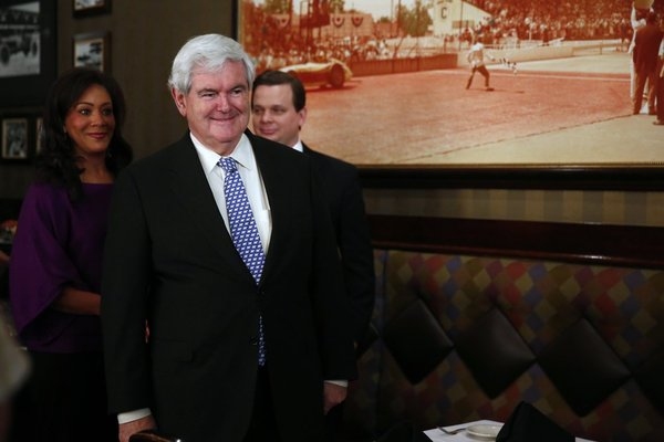 Photo Flash: PARKS AND RECREATION's 'Two Parties,' Feat. Newt Gingrich Image