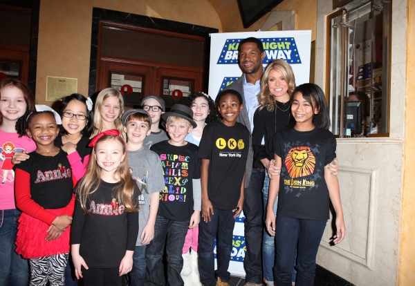 Photo Coverage: Kelly Ripa and Michael Strahan Named Ambassadors of KIDS' NIGHT ON BROADWAY Image