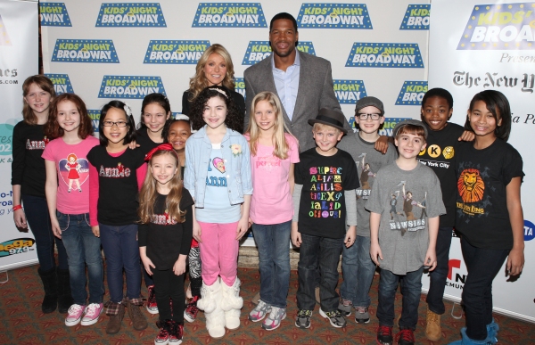 Photo Coverage: Kelly Ripa and Michael Strahan Named Ambassadors of KIDS' NIGHT ON BROADWAY Image