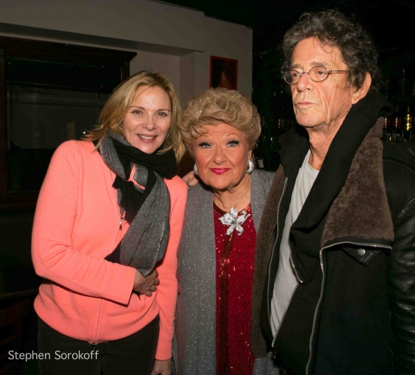 Kim Cattrall, Marilyn Maye, Mark Sendroff Photo