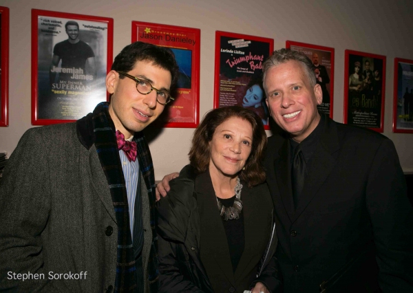Aaron Weinstein, Linda Lavin, Billy Stritch Photo