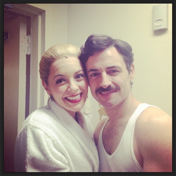 Photo Flash: Saturday Intermission Pics, Jan 12 - NICE WORK Marks 300th Performance, #SIP Heads to Holland and More! Photo Flash: Saturday Intermission Pics, Jan 12 - NICE WORK Marks 300th Performance, #SIP Heads to Holland and More! Image