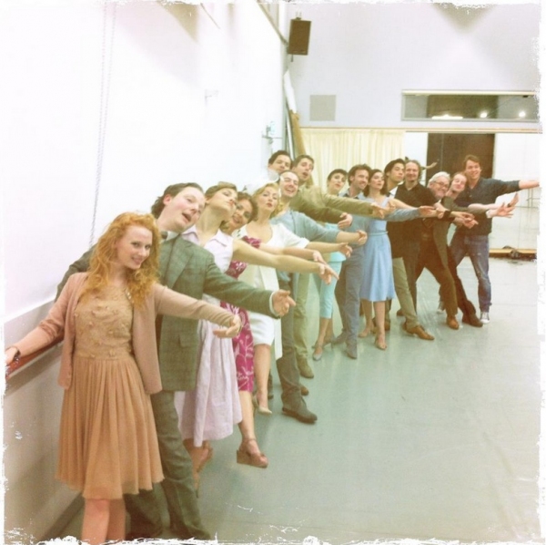 Photo Flash: Saturday Intermission Pics, Jan 12 - NICE WORK Marks 300th Performance, #SIP Heads to Holland and More! Photo Flash: Saturday Intermission Pics, Jan 12 - NICE WORK Marks 300th Performance, #SIP Heads to Holland and More! Image