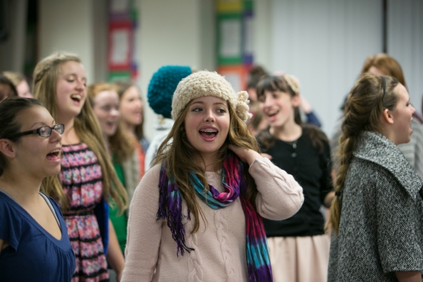 Photos: Tony Winner Jason Robert Brown & OCSA Rehearsing for PERFORMING W/ PROS Concert, 2/1-2 Image