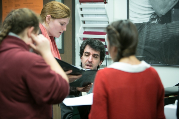 Photos: Tony Winner Jason Robert Brown & OCSA Rehearsing for PERFORMING W/ PROS Concert, 2/1-2 Image