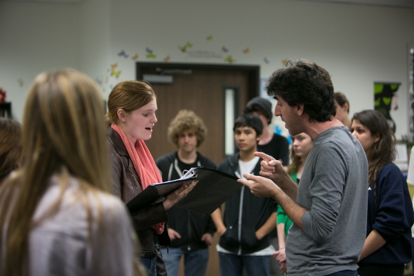 Photos: Tony Winner Jason Robert Brown & OCSA Rehearsing for PERFORMING W/ PROS Concert, 2/1-2 Image